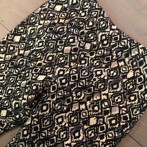 Free People Mod Cropped Metallic Pants - Picture 3 of 4